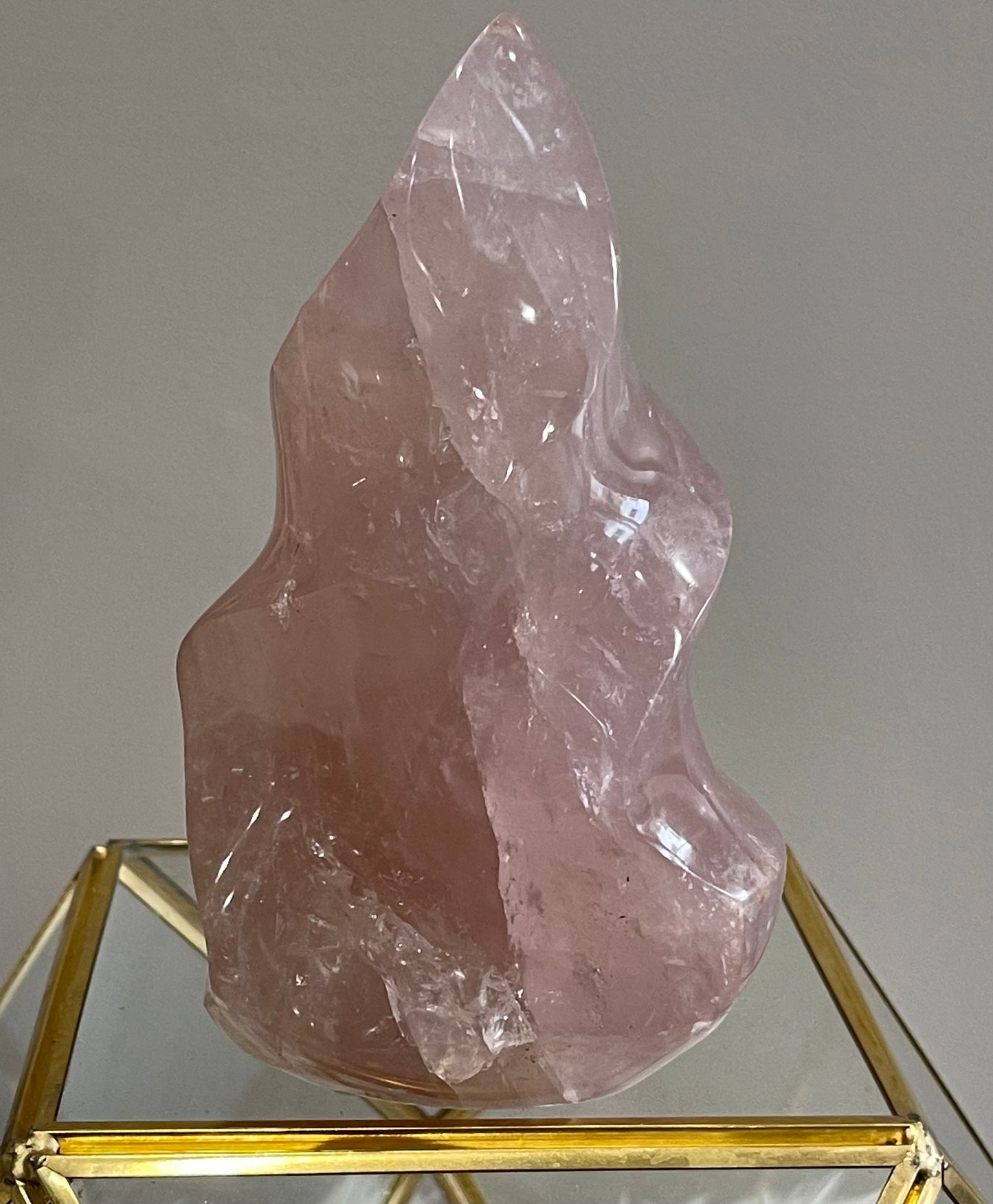 Rose Quartz Flame - Cozy Coven