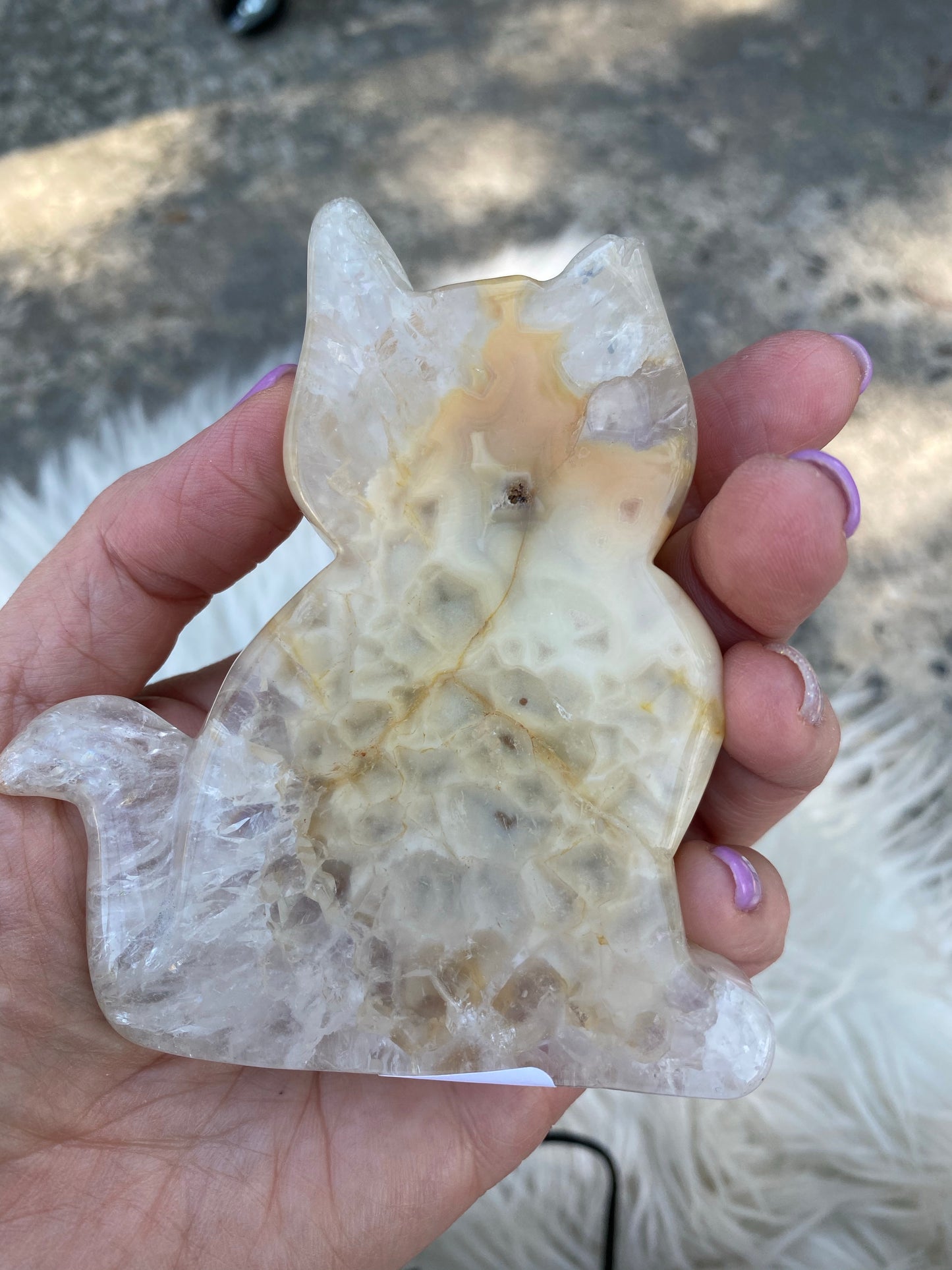 Druzy Agate Cats - The Healing Collective NY 