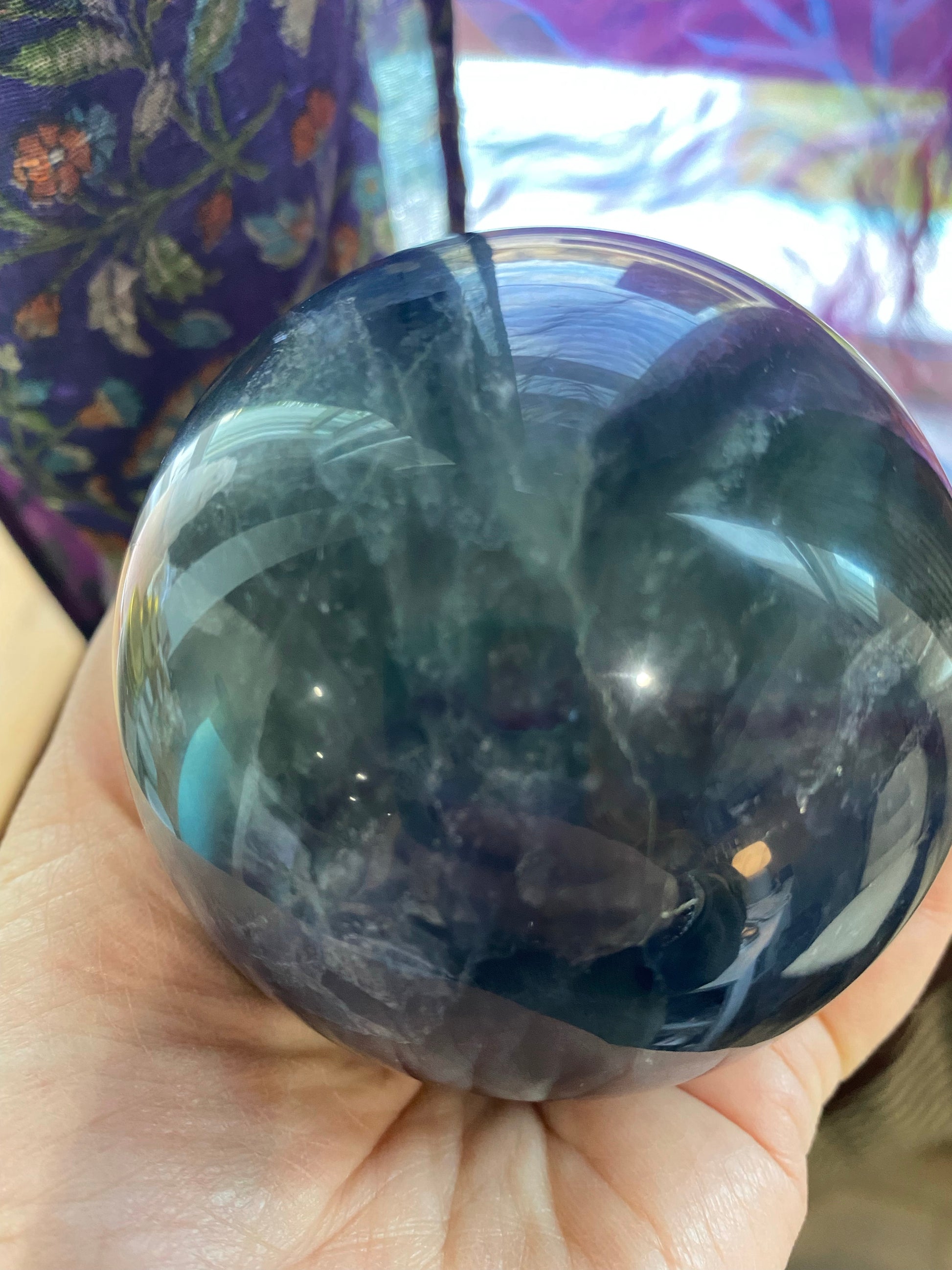 Fluorite Sphere - The Healing Collective NY 