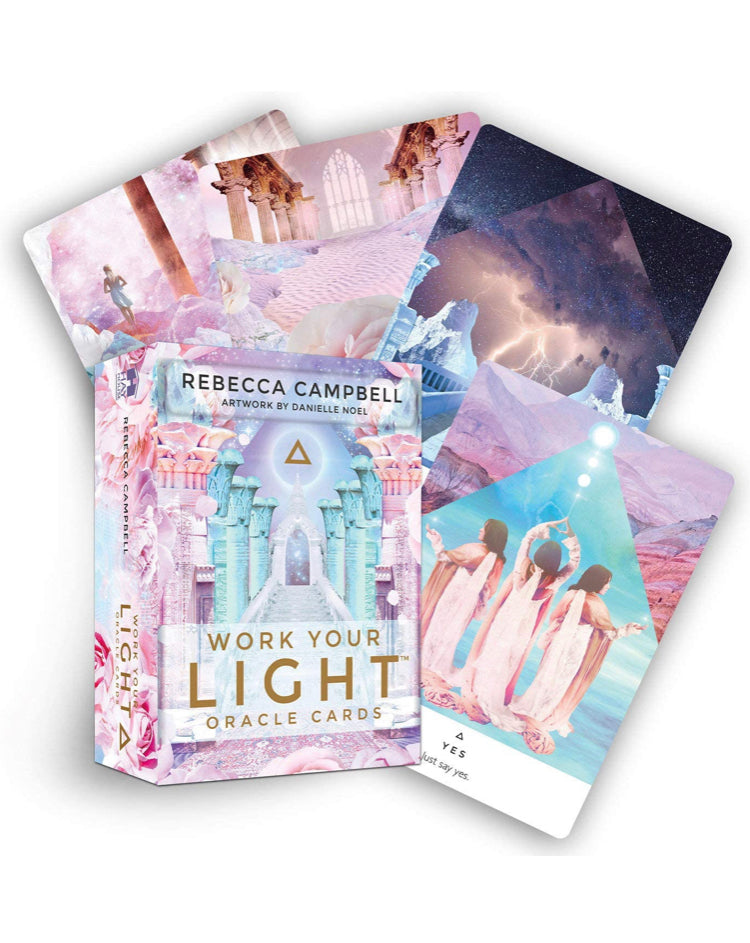 Work Your Light Oracle: A 44-Card Deck and Guidebook, by Rebecca Campbell - Cozy Coven