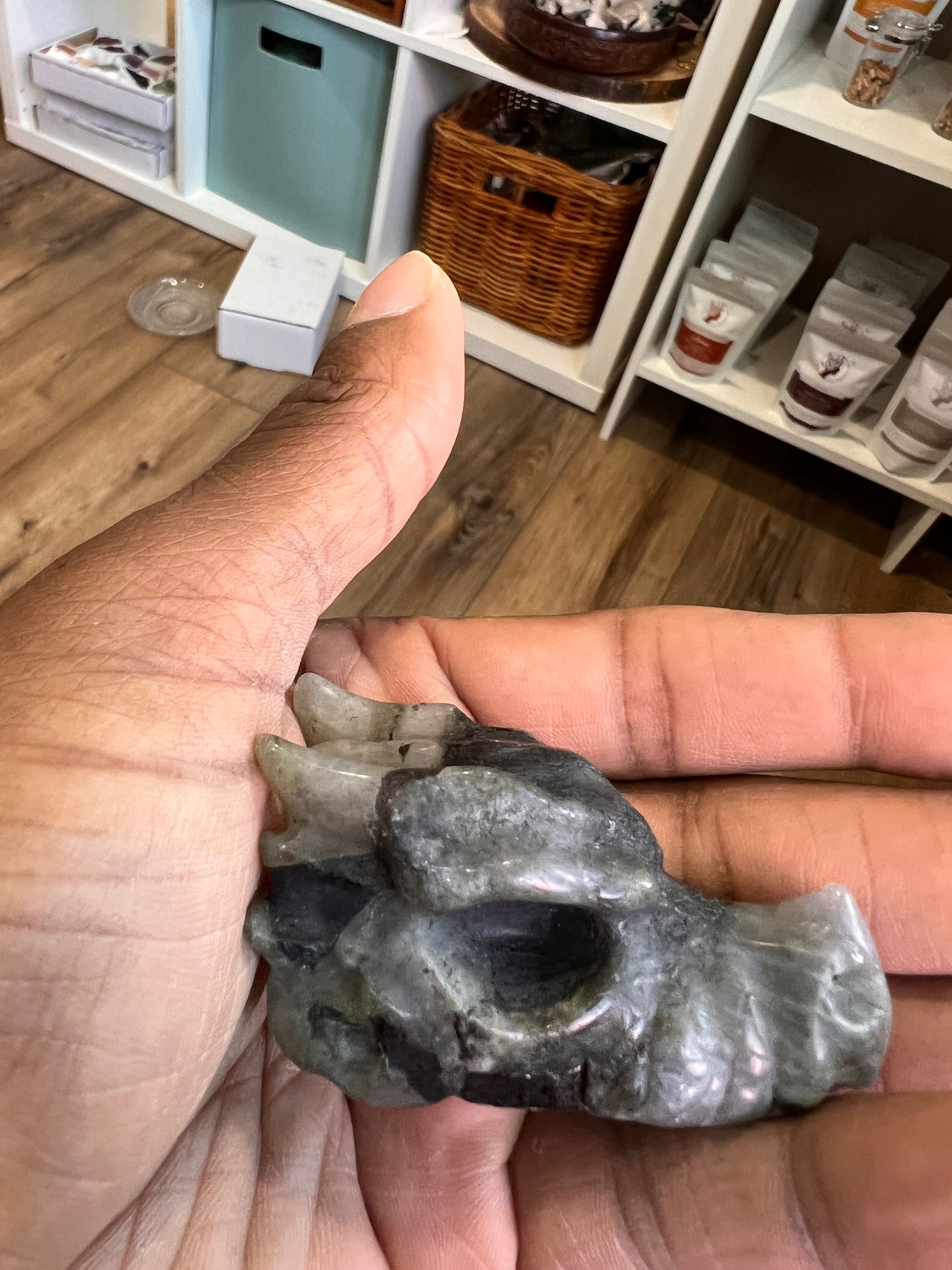Dragon Skull Carving