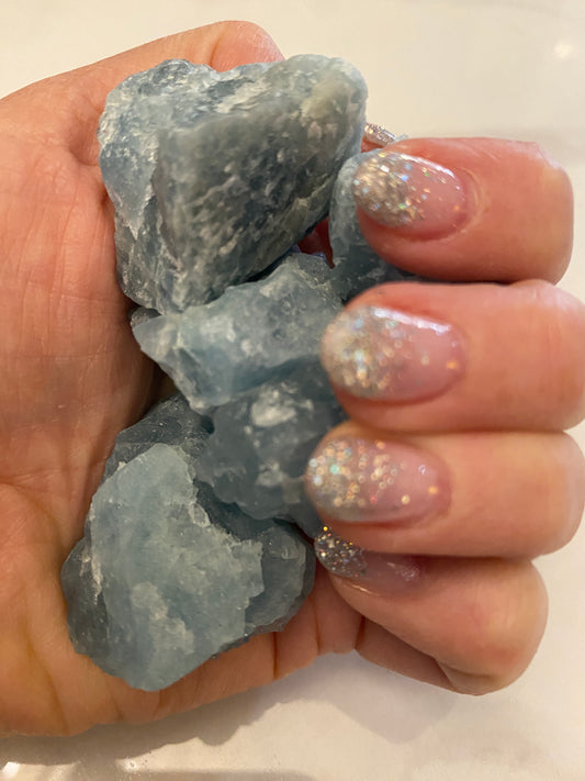 Aquamarine Stone Rough Gem Grade A