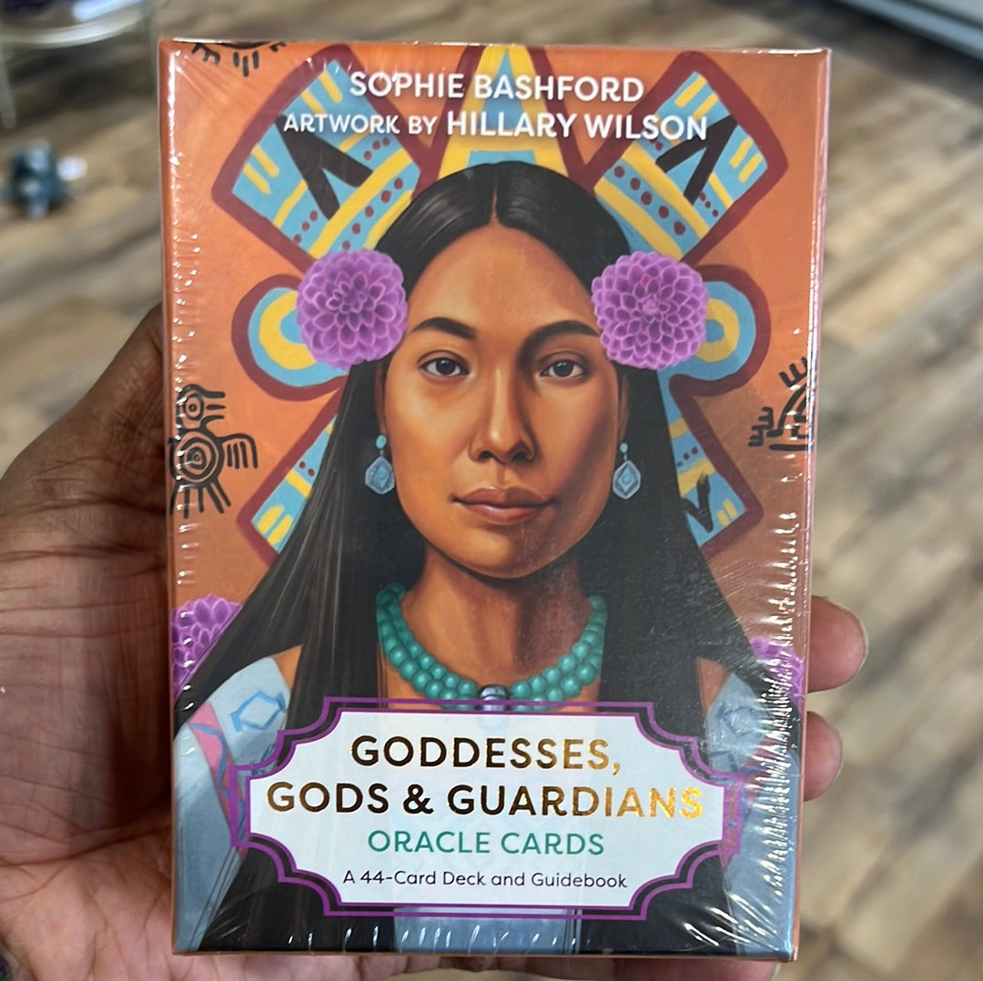 Goddesses, Gods and Guardians Oracle Cards: A 44-Card Deck and Guidebook by Sophie Bashford