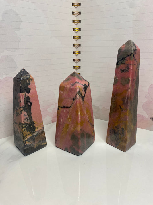 Rhodonite Towers