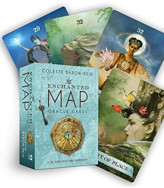The Enchanted Map Oracle Cards: A 54-Card Deck and Guidebook - Cozy Coven