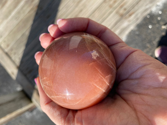 Rare Golden Sunstone Spheres