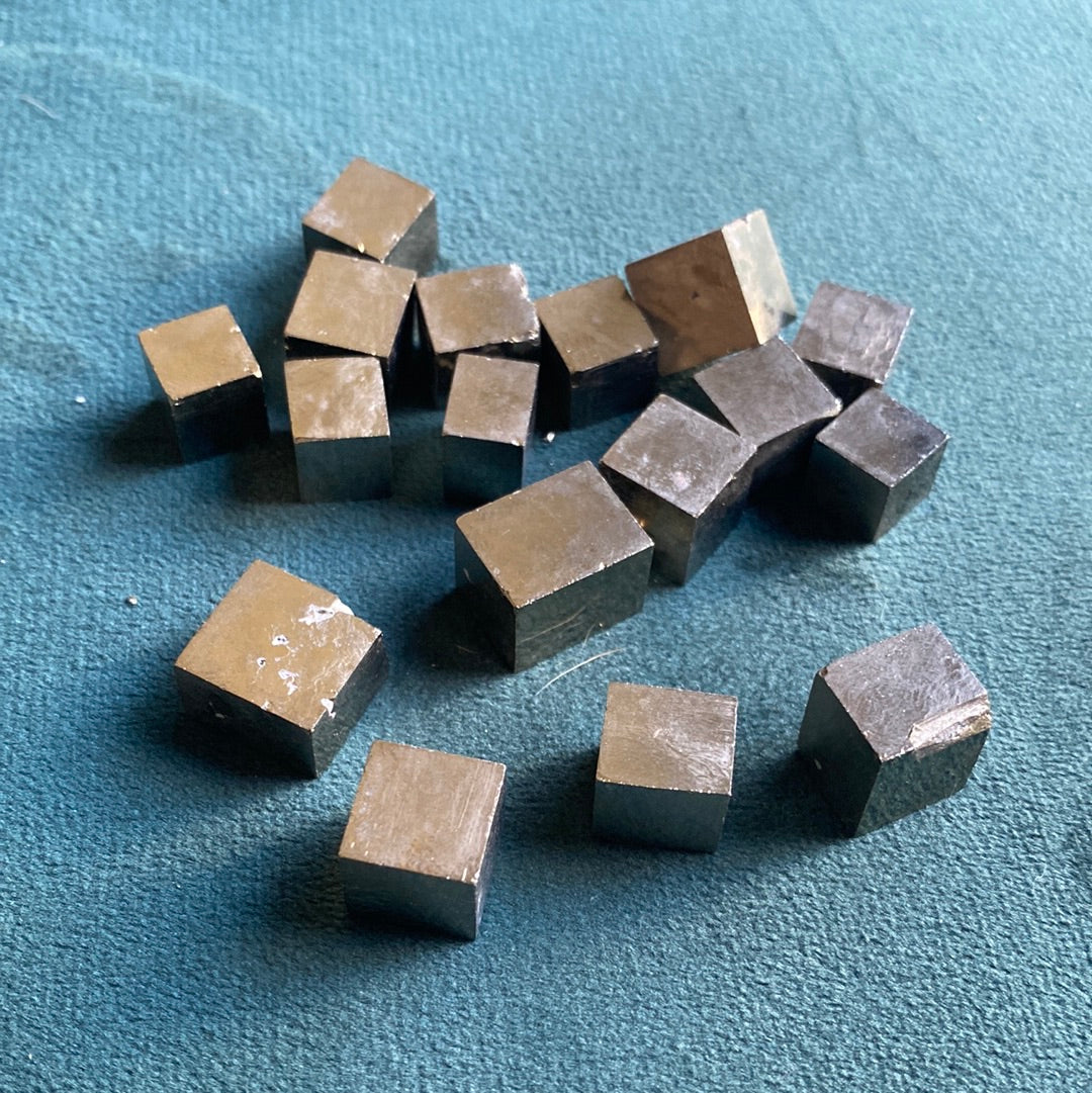 Spanish Pyrite Cubes