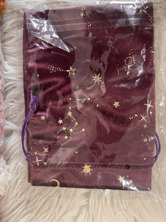 Tarot card pouch